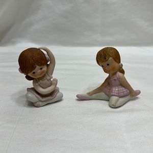 Enesco country ballerina cousins figurines